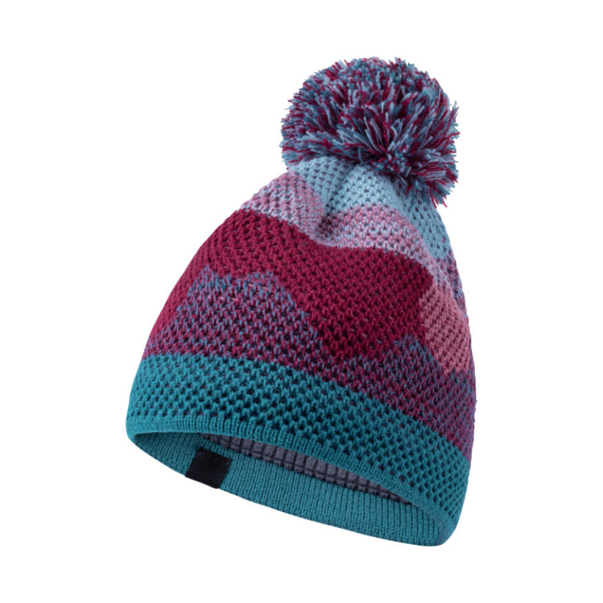 Unisex fleece-lined pom-pom beanie Rafiki