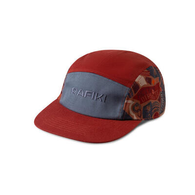 Cappello lifestyle stampato a 5 pannelli RAFIKI marrone