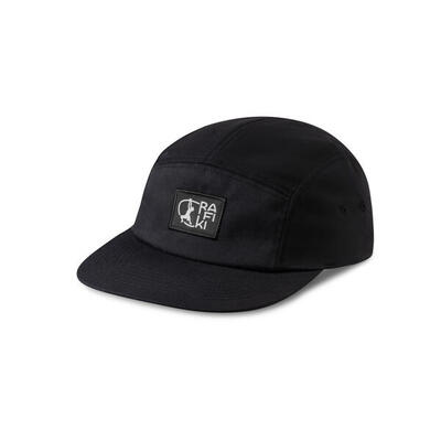 Cappello da arrampicata minimalista a 5 pannelli RAFIKI nero