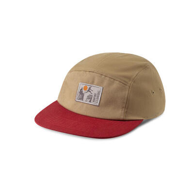 Cappello da arrampicata minimalista a 5 pannelli RAFIKI verde