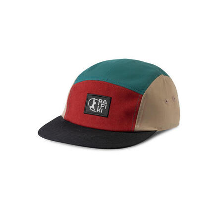 Minimalistische 5-Panel-Klettermütze RAFIKI grün