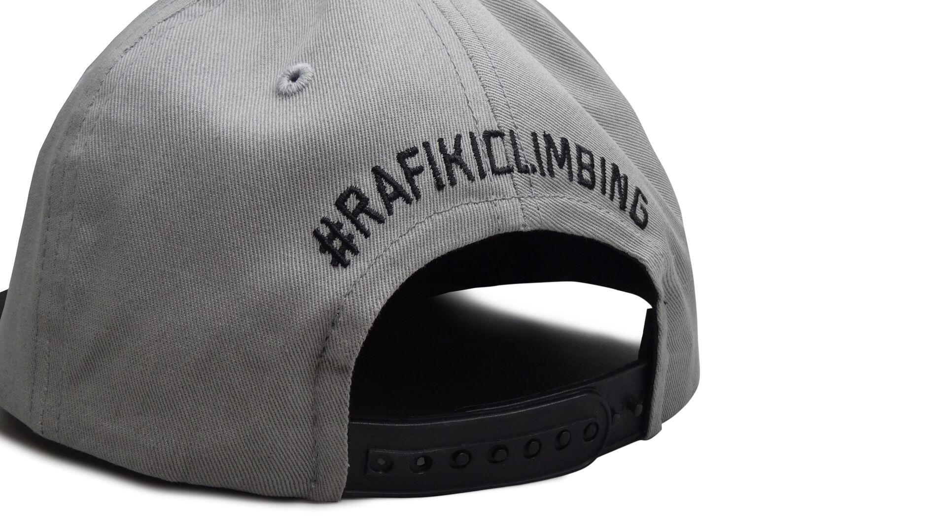 Cappellino elegante e regolabile RAFIKI grigio 3/5