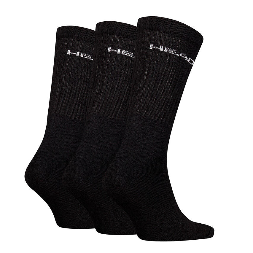 Multi-Sport Unisex 3-Pack Sokken Training Zwart 2/2