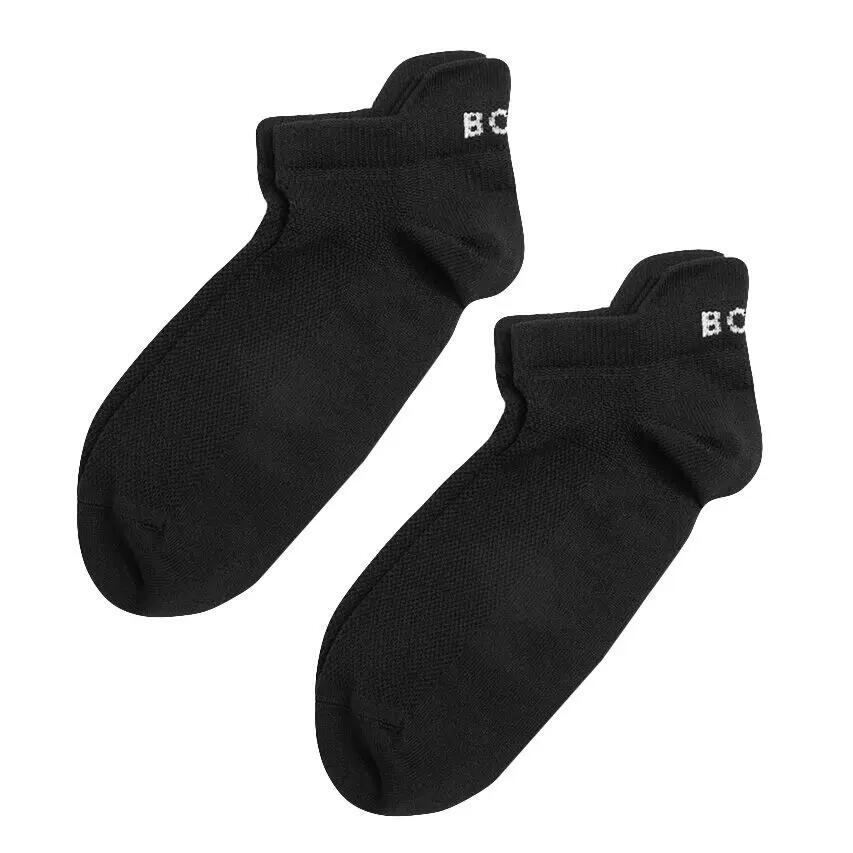 Multi-Sport Unisex Performance 2-Pack Sneakersokken Zwart 1/2