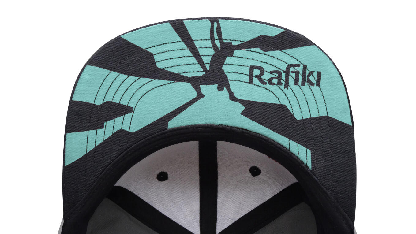 Cappellino elegante e regolabile RAFIKI grigio 2/5