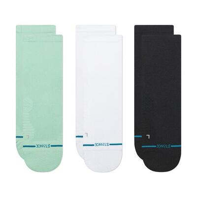 Hardlopen heren freshtek infiknit run 3-pack halfhoge sokken run light multi