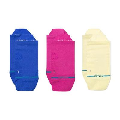 Hardlopen dames freshtek infiknit run 3-pack sneakersokken solid light tab multi