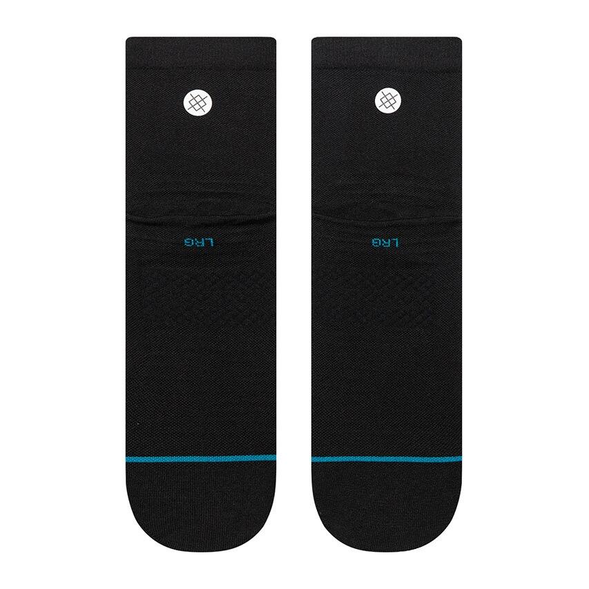 Hardlopen Unisex Freshtek Infiknit Run Halfhoge Sokken Solid Ultralight Zwart 3/3