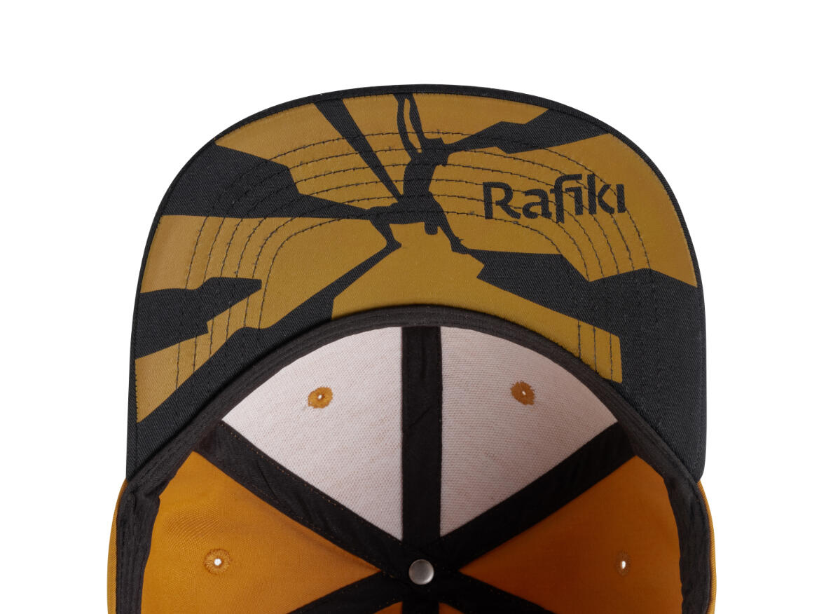 Boné de estilo ajustável RAFIKI amarelo 2/5