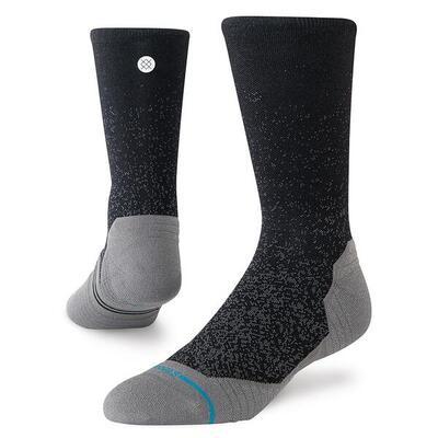 Hardlopen heren freshtek infiknit run sokken powder split light crew zwart