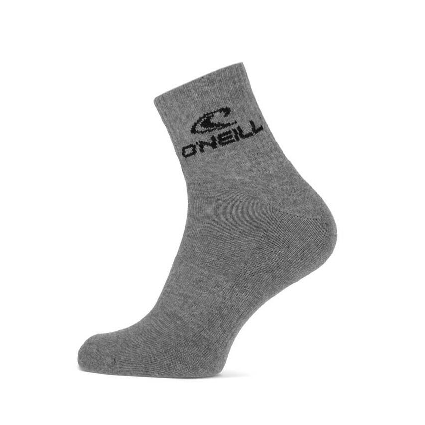 Multi-Sport Unisex 3-Pack Halfhoge Sokken Sport Logo Grijs 2/2