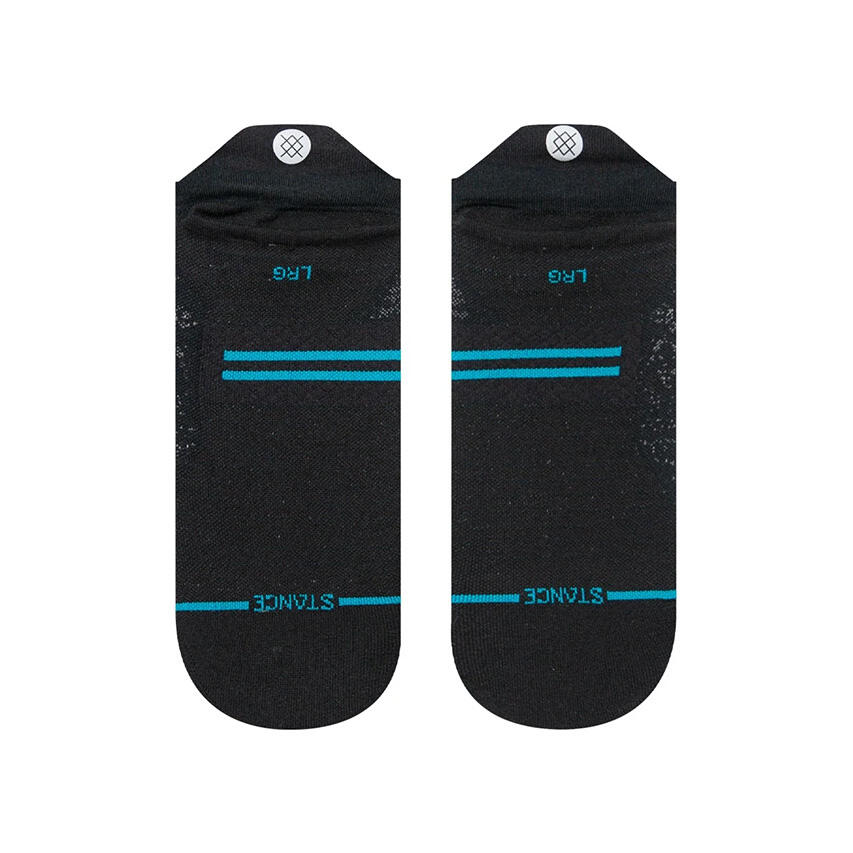 Hardlopen Unisex Freshtek Infiknit Run Sneakersokken Ultralight Zwart 3/3