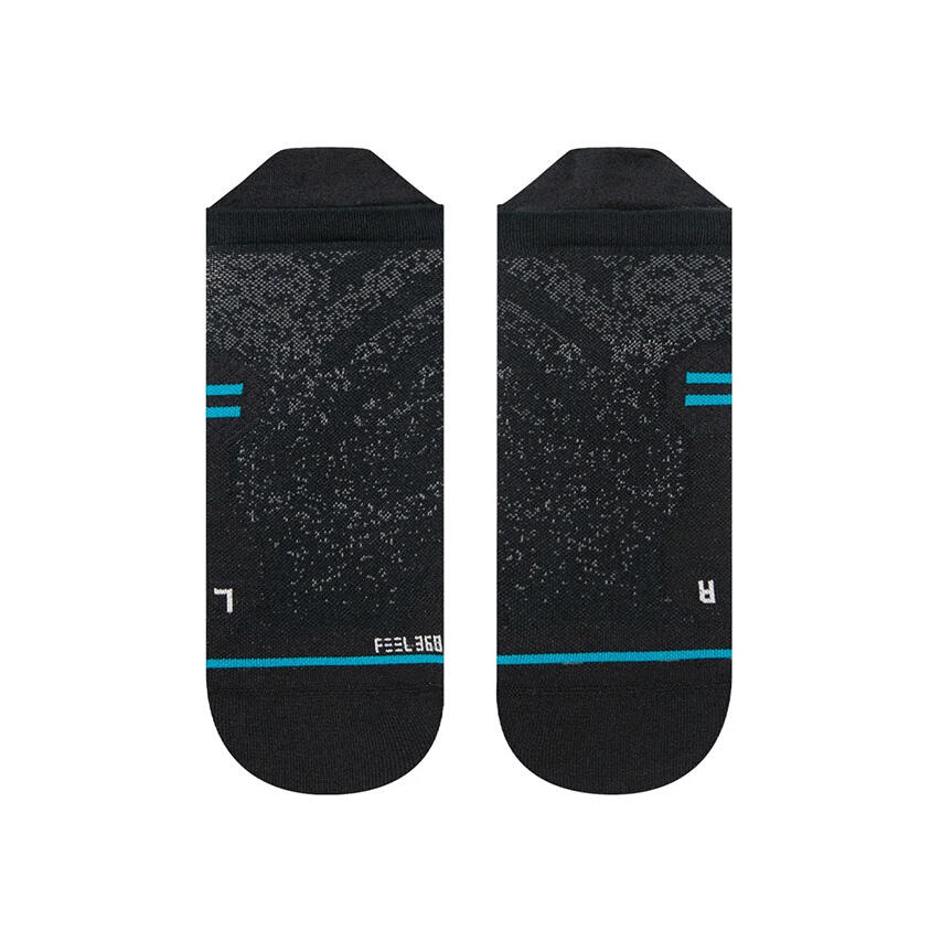 Hardlopen Unisex Freshtek Infiknit Run Sneakersokken Ultralight Zwart 2/3