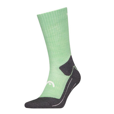 Unisex sokken warm hiking groen & grijs multi