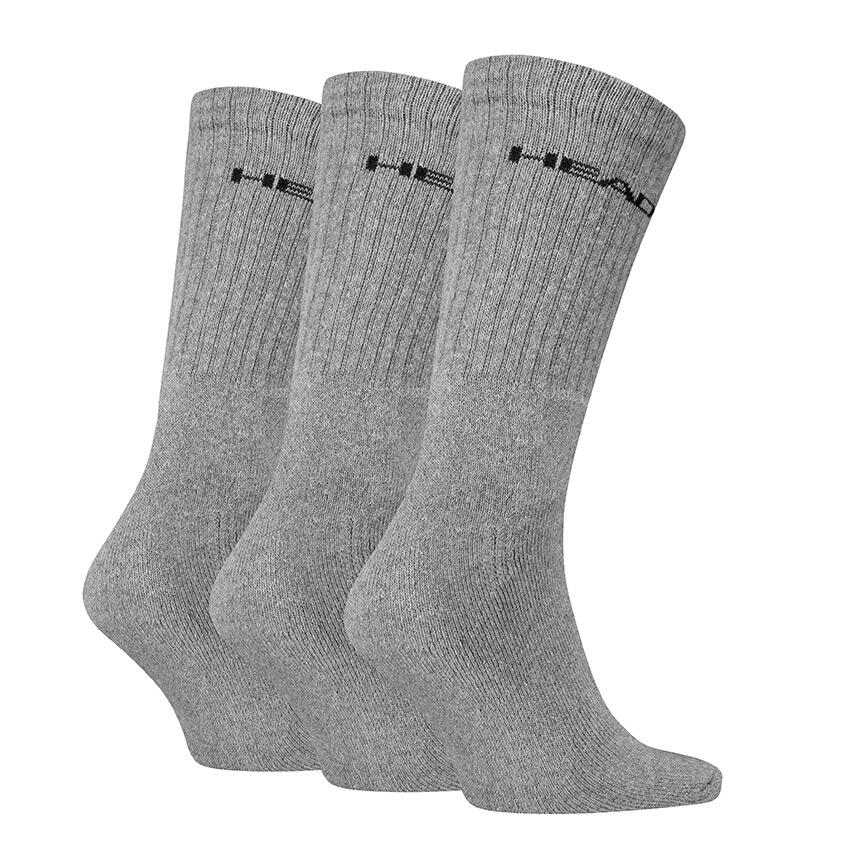 Multi-Sport Unisex 3-Pack Sokken Training Grijs 2/2