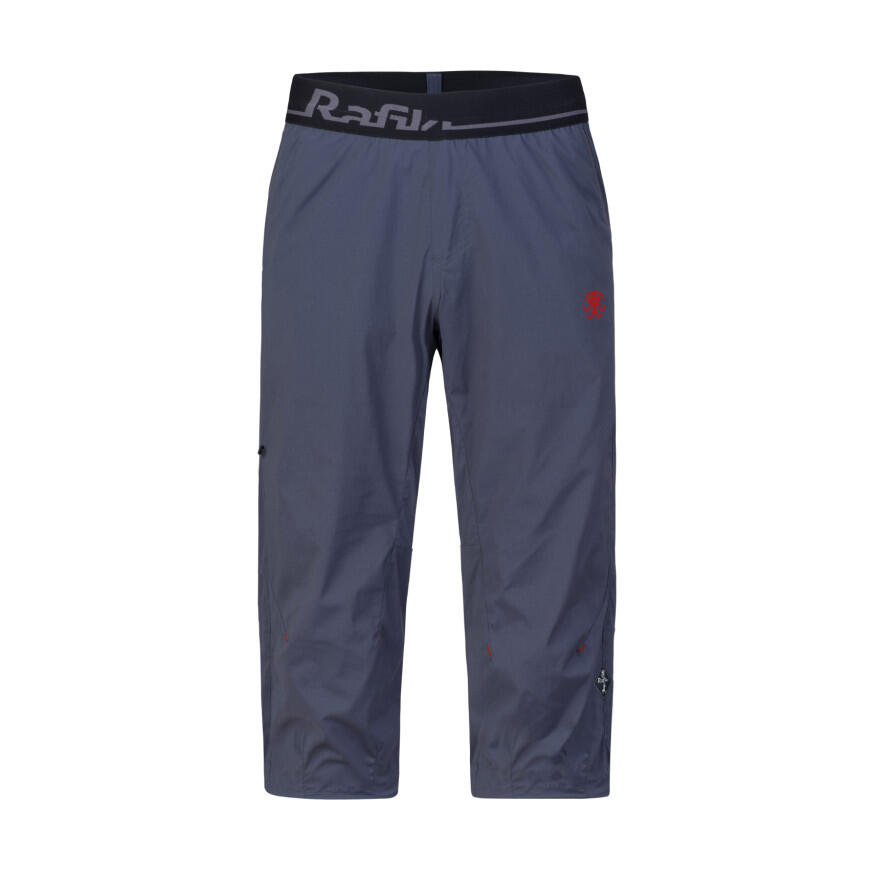 Pantalon d'escalade 3/4 léger pour homme, avec taille élastiquée, modèle Rafiki 1/7