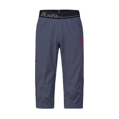 Pantaloni da arrampicata da uomo leggeri a 3/4 con elastico in vita Rafiki