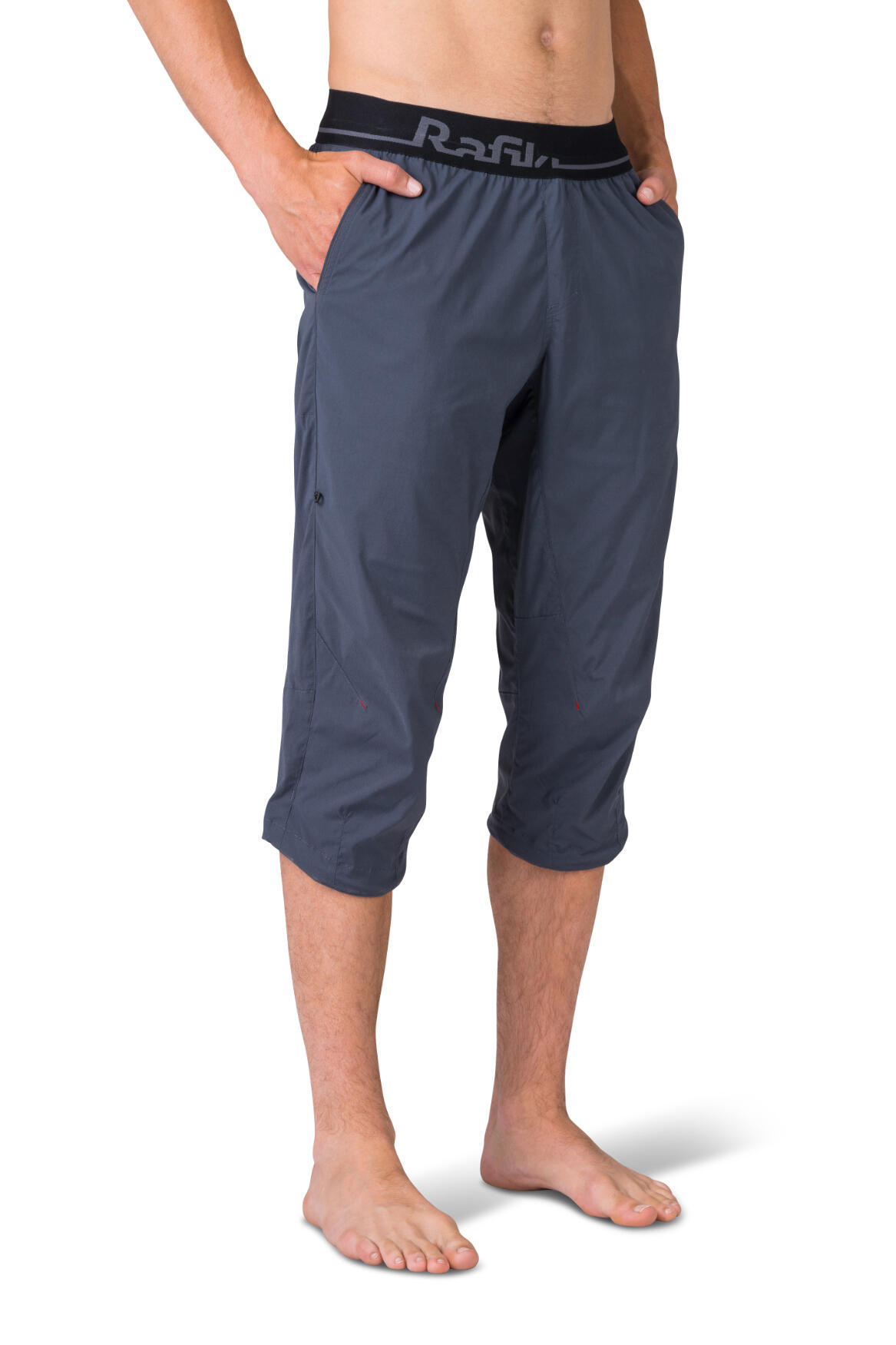 Pantalon d'escalade 3/4 léger pour homme, avec taille élastiquée, modèle Rafiki 6/7