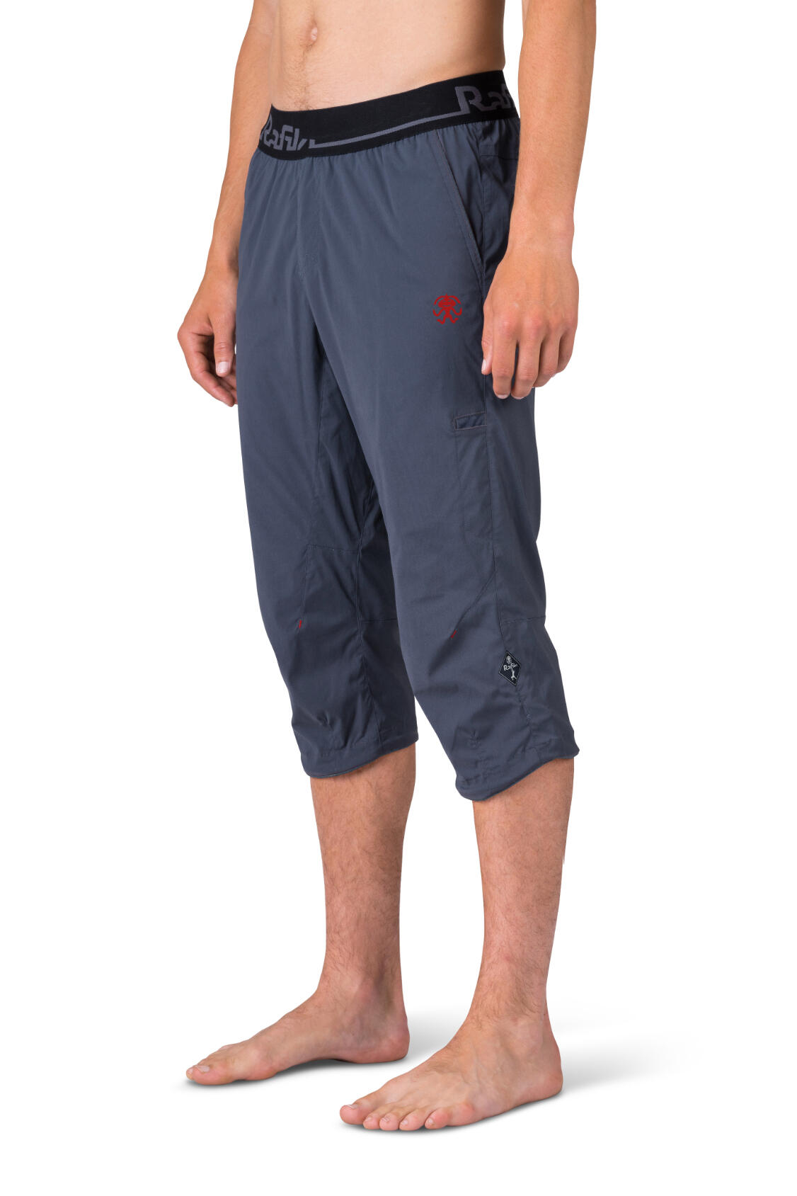 Pantalon d'escalade 3/4 léger pour homme, avec taille élastiquée, modèle Rafiki 5/7
