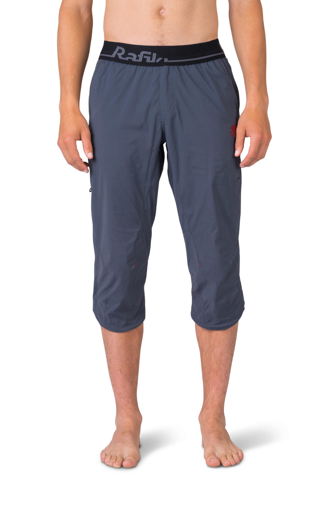 Pantalon d'escalade 3/4 léger pour homme, avec taille élastiquée, modèle Rafiki 3/7