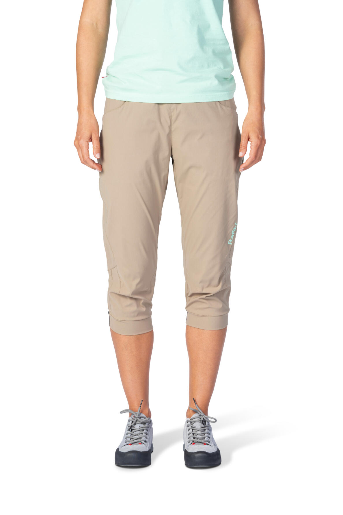 Pantalones de 3/4 para mujer con un diseño trasero en forma de X Rafiki 3/7