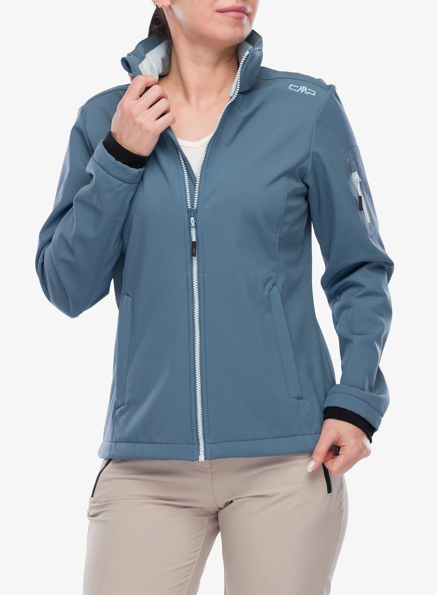 Softshell damski CMP Wilma Jacket Zip Hood 7/7