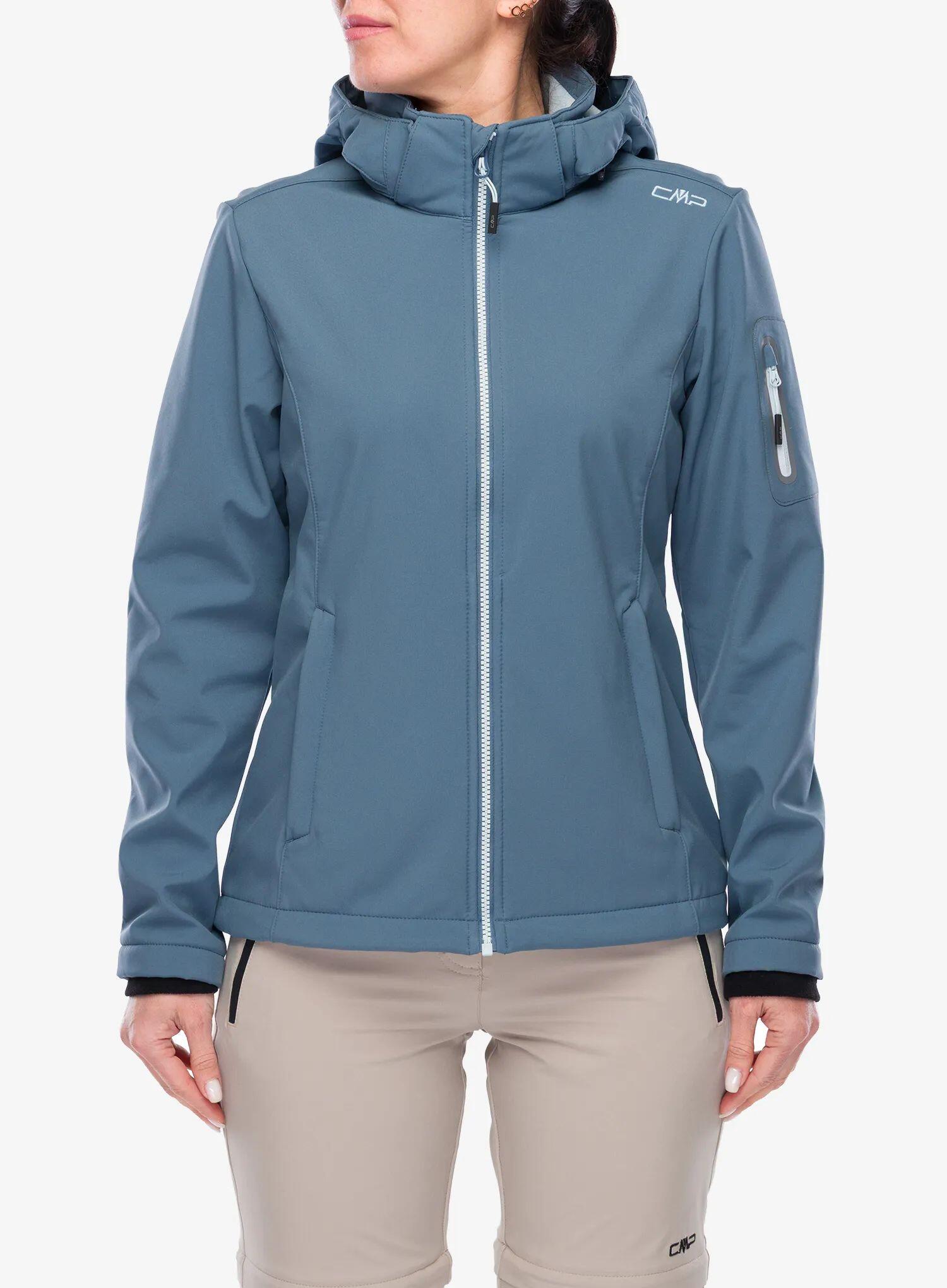 Softshell damski CMP Wilma Jacket Zip Hood 5/7