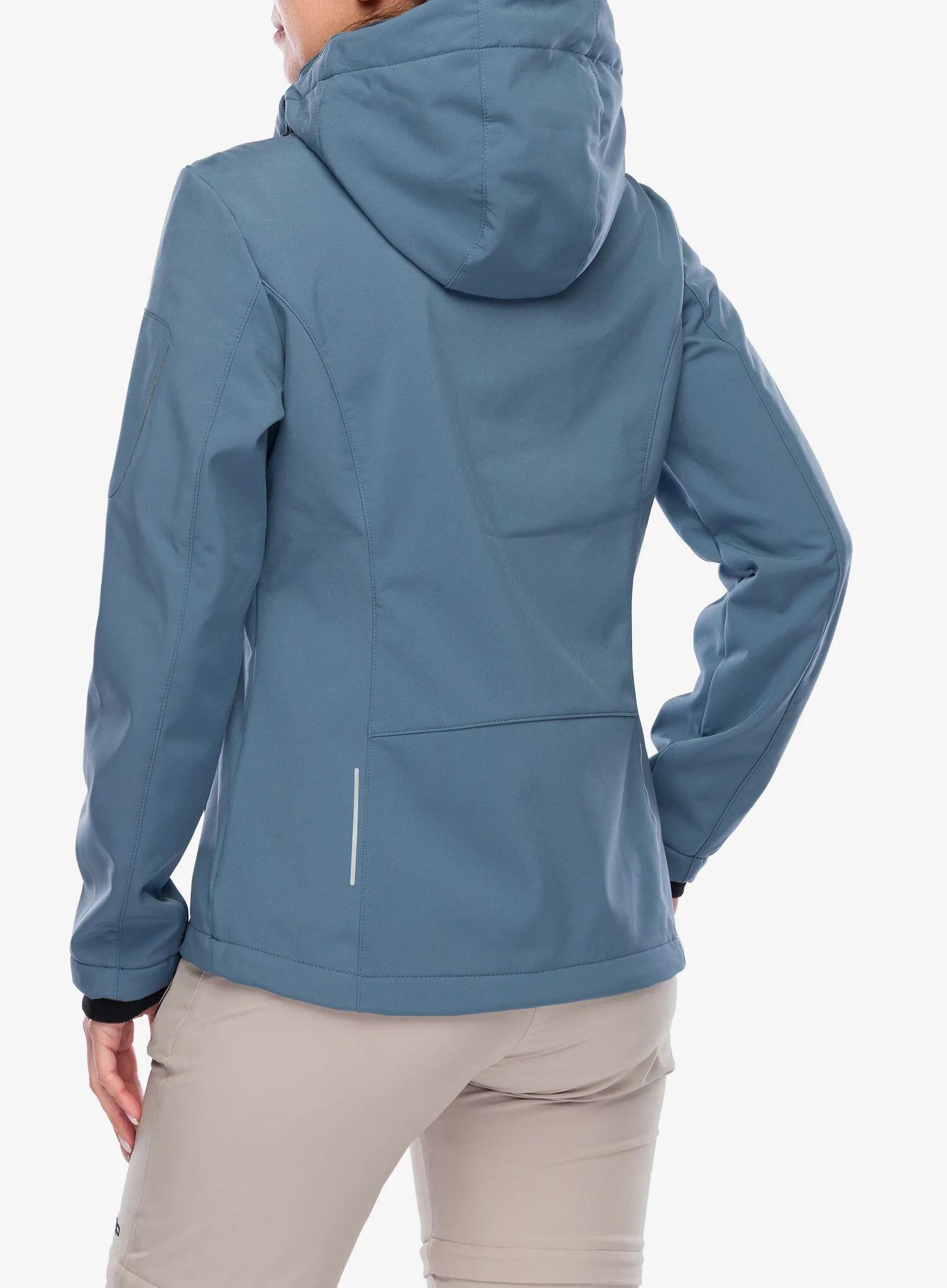 Softshell damski CMP Wilma Jacket Zip Hood 3/7
