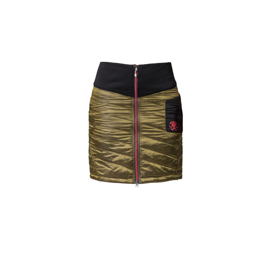 Women's insulated skirt with a windproof flap and two-way zipper Rafiki