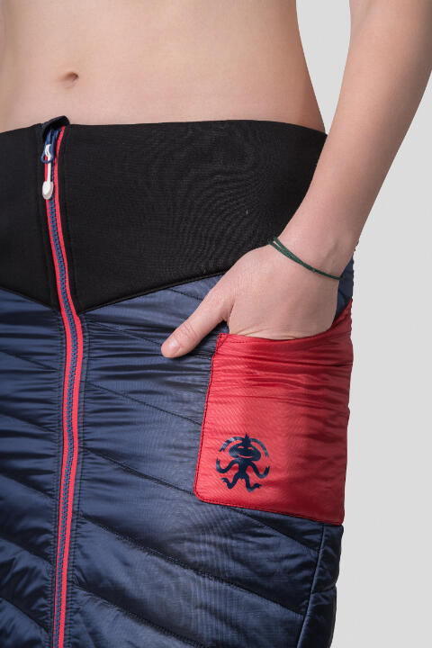Jupe isolante pour femme avec fermeture à glissière bidirectionnelle Rafiki 7/7