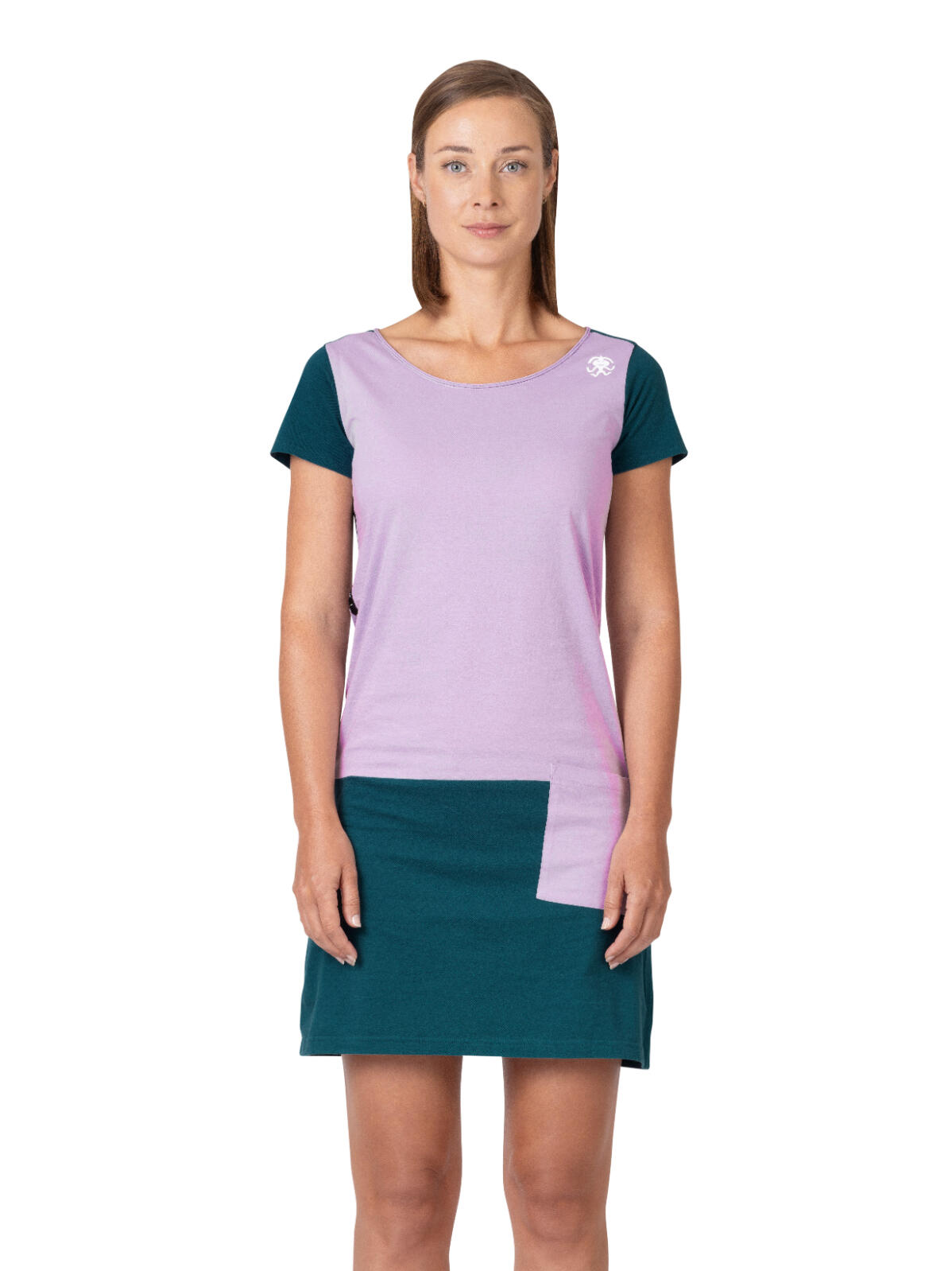 Robe décontractée pour femme, avec encolure à bords non finis– Rafik 5/7