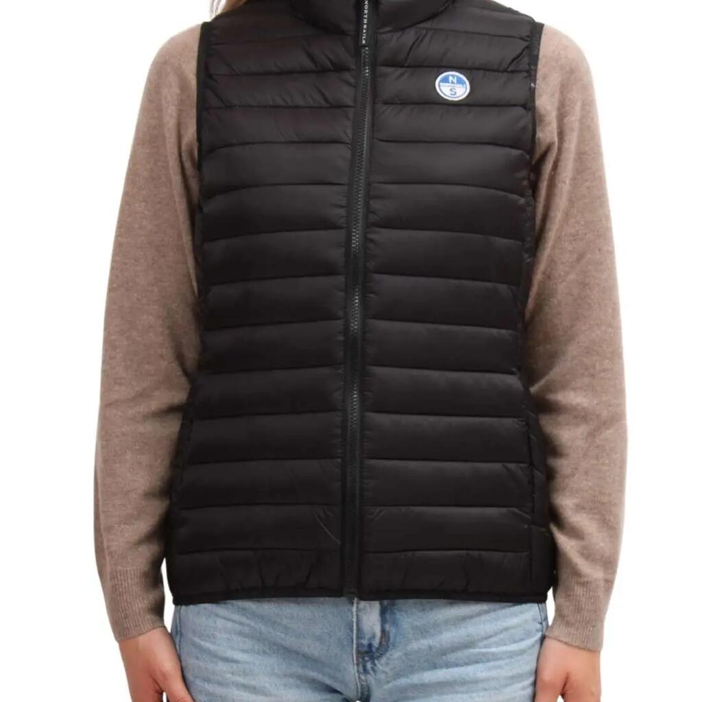 NORTH SAILS women's sleeveless nylon jacket with logo patch