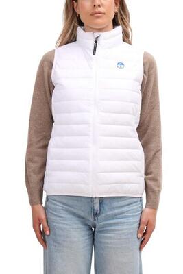 NORTH SAILS - Smanicato donna regular con logo Bianco taglia M