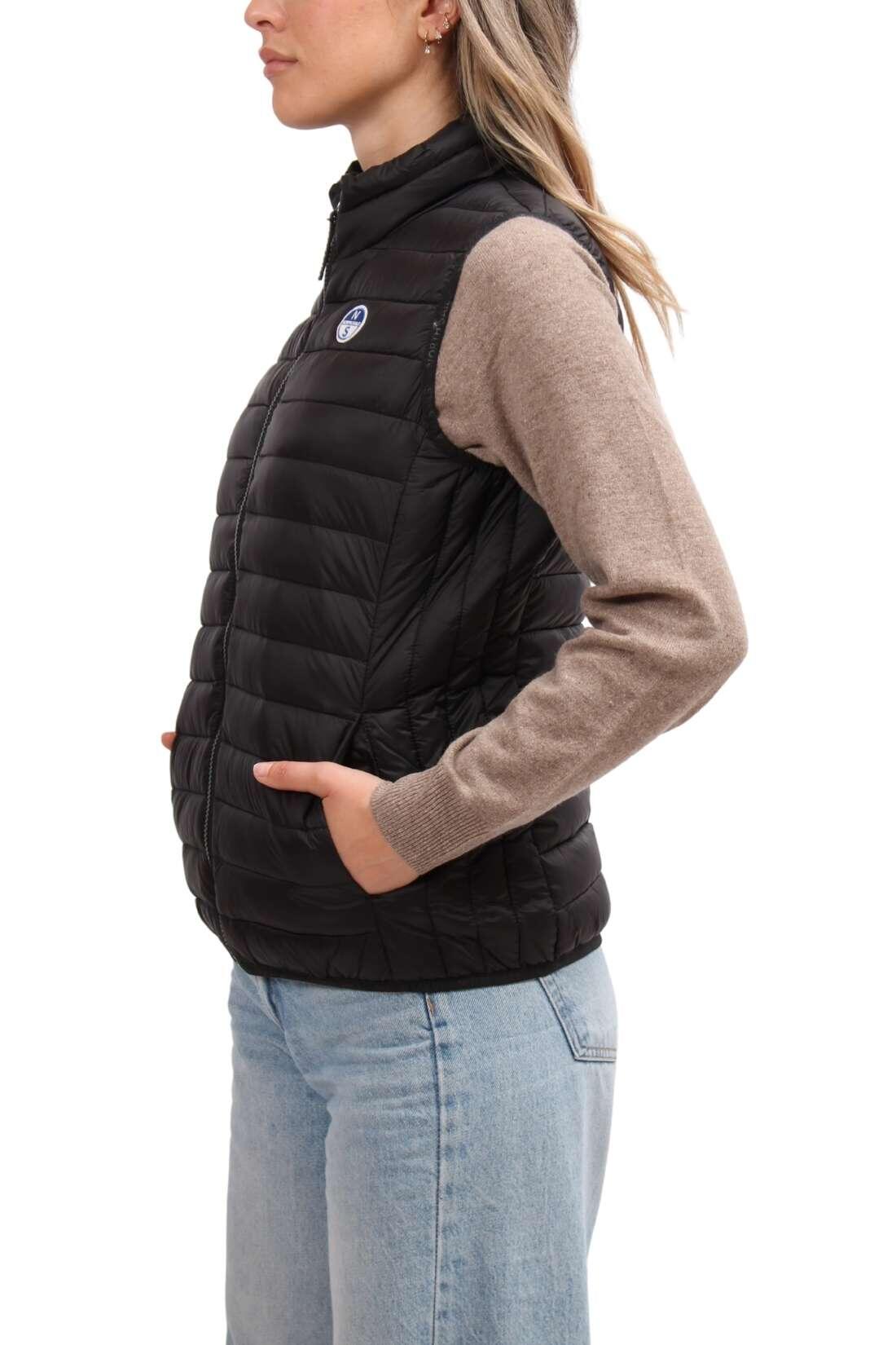 NORTH SAILS – Damen-Sportjacke aus Nylon mit Logo, Größe XL, Farbe Weiß 2/3