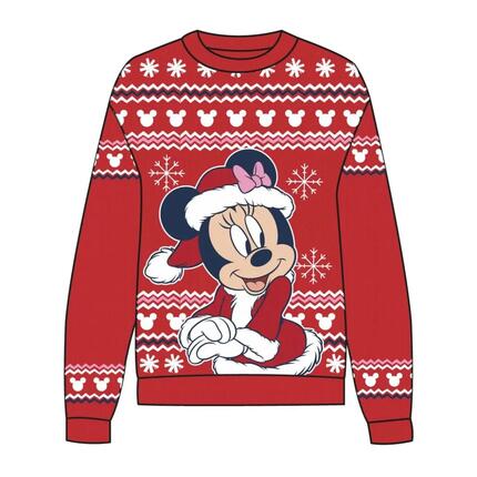 Sweat-shirt Minnie pour enfants, en molleton de coton doux, rose clair