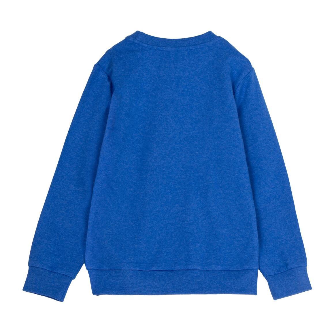 Moletom infantil Stitch, algodão macio com forro de lã, azul escuro 2/3