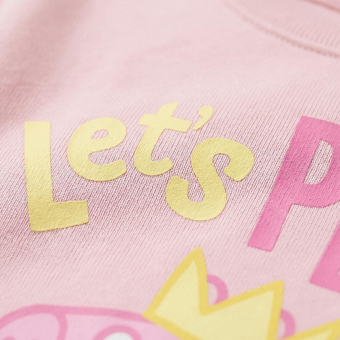 Sweat-shirt enfant Peppa Pig, en molleton de coton doux, rose clair 5/7