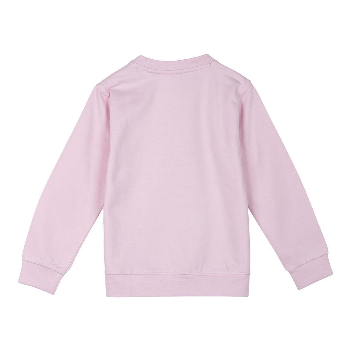 Sweat-shirt enfant Minnie Mouse en coton doux avec intérieur brossé, rose clair 2/5