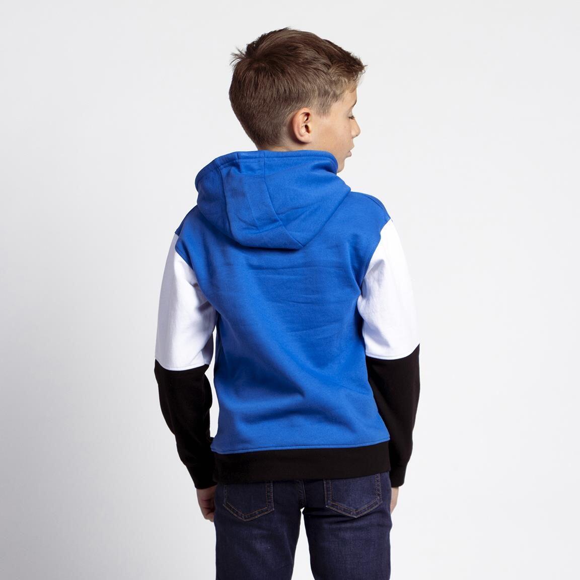 Sweat à capuche Sonic pour enfants en coton doux, bleu et noir 5/5
