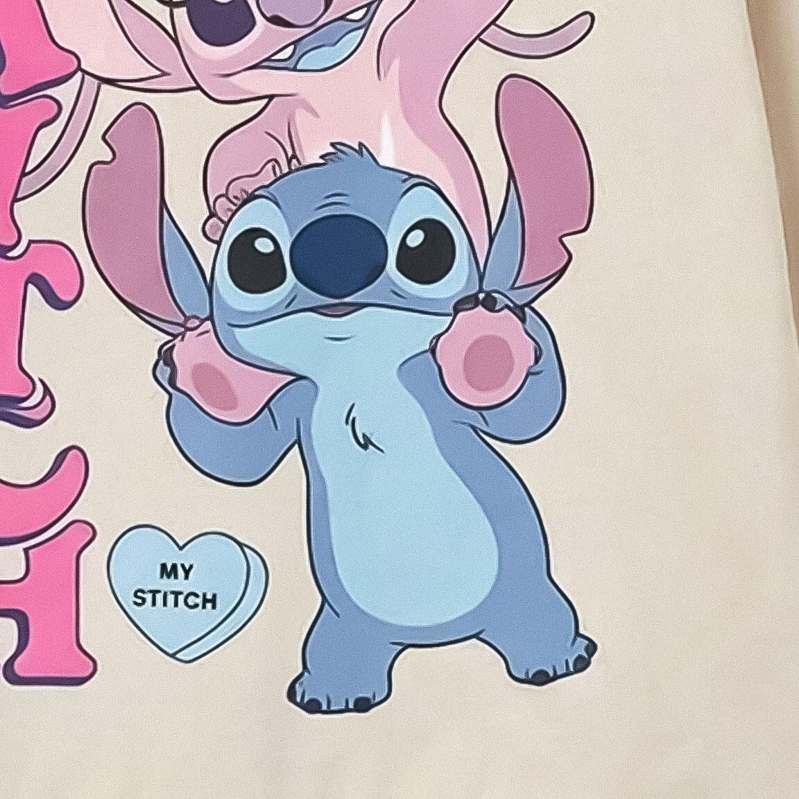 Sudadera Infantil Stitch con Capucha y Cremallera de Felpa Suave Rosa 5/7