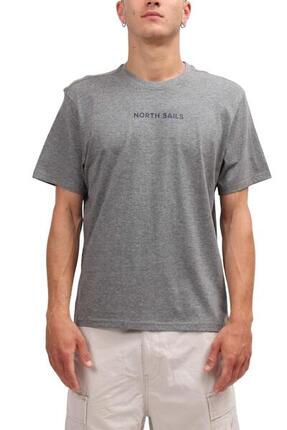 NORTH SAILS Männer-T-Shirt mit Logo, 4XL, weiß
