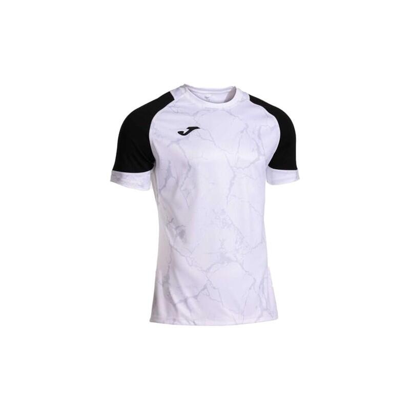 Camiseta - Equipo - Hombre - Manga corta - HispaV - Blanco/Negro 2/3