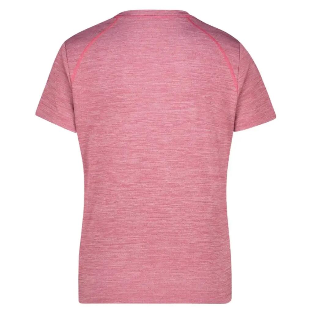 REEBOK Women’s ID Train T-Shirt - Pink melange, Regular fit