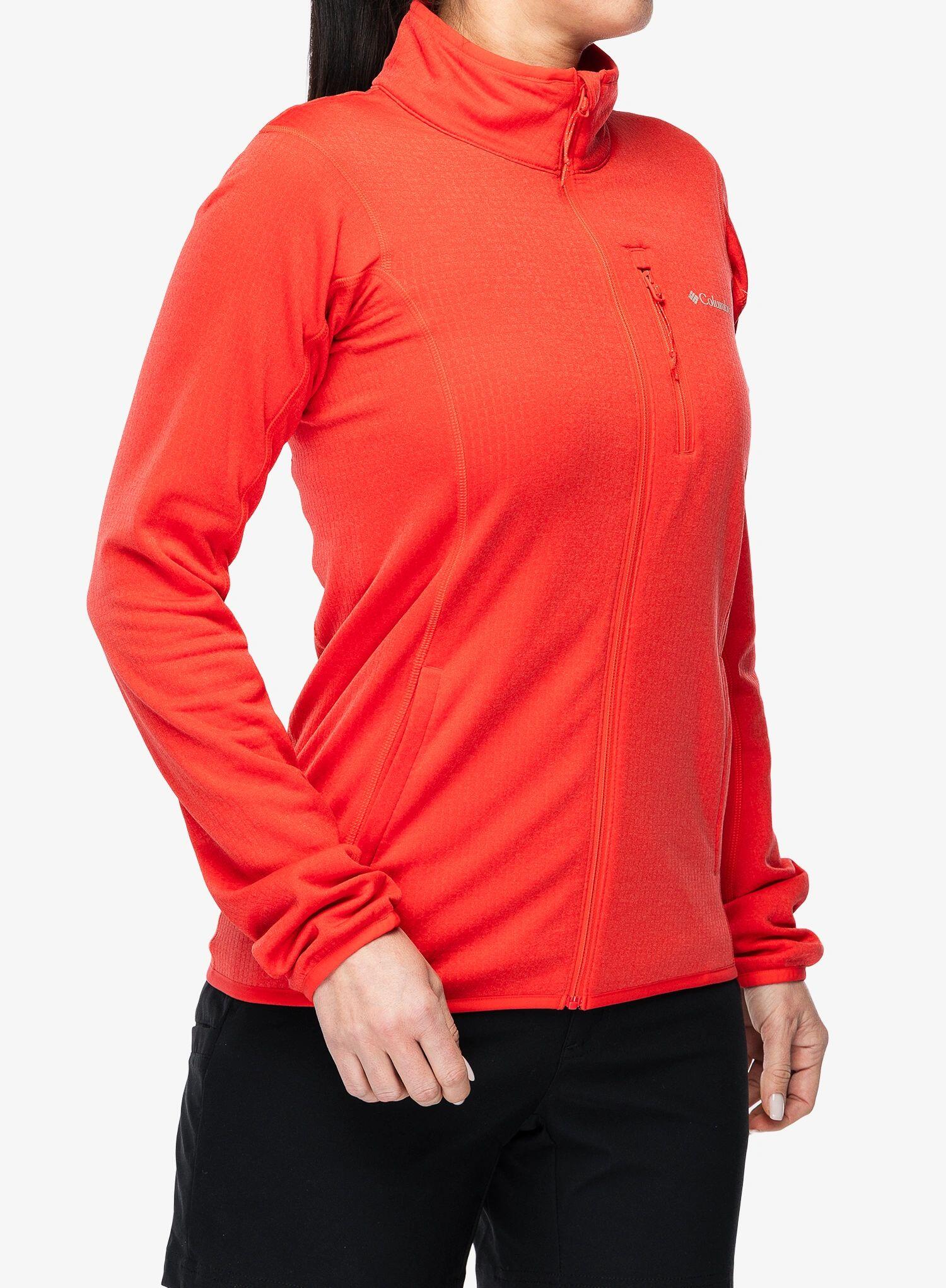 Bluza damska bez kaptura Columbia Essential Hike Grid Fleece Full Zip 6/7
