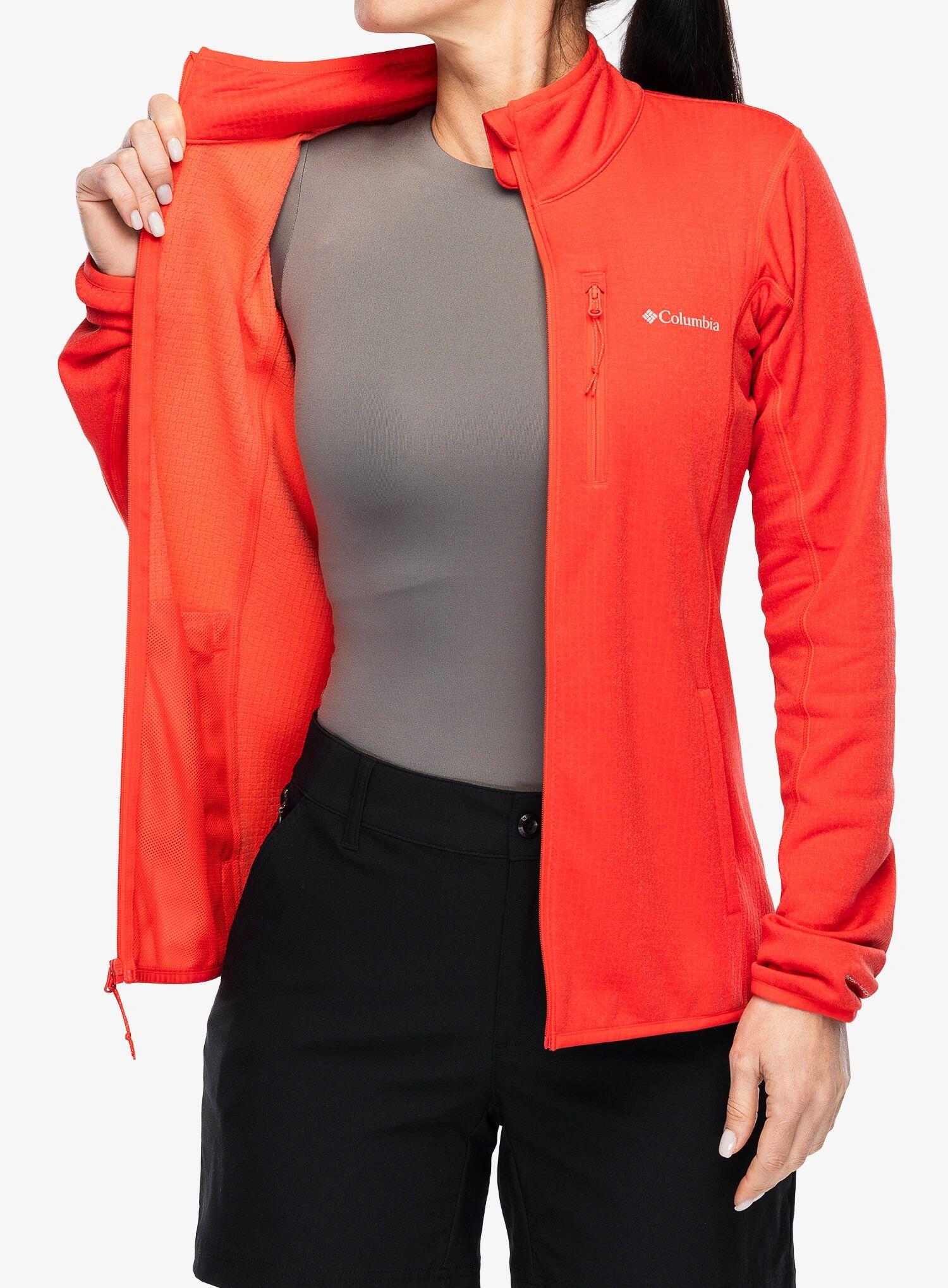 Bluza damska bez kaptura Columbia Essential Hike Grid Fleece Full Zip 5/7