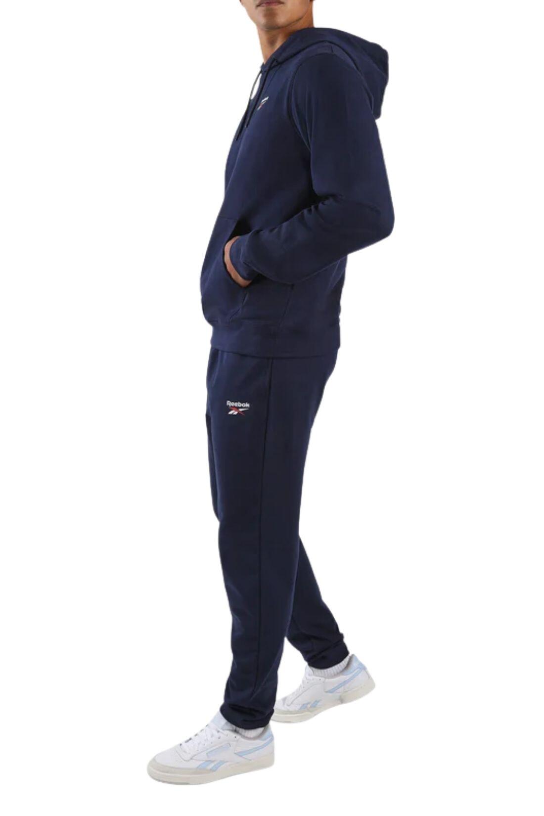 REEBOK - Sweat-shirt homme Identity Small Logo, taille XL, bleu marine 2/3