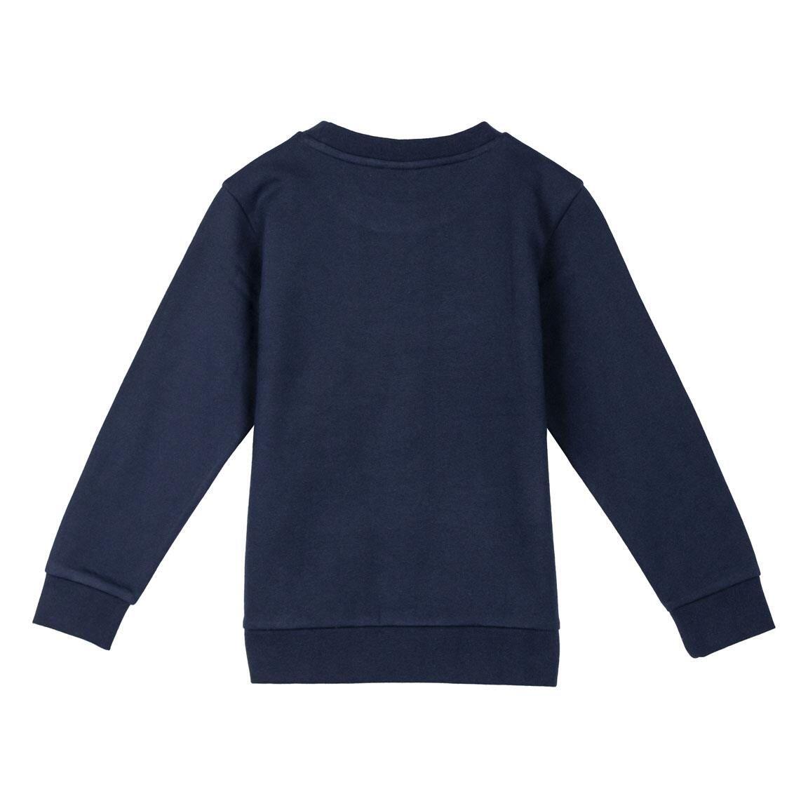 Sweat-shirt enfant Avengers, en coton doublé polaire douce, bleu marine 2/5