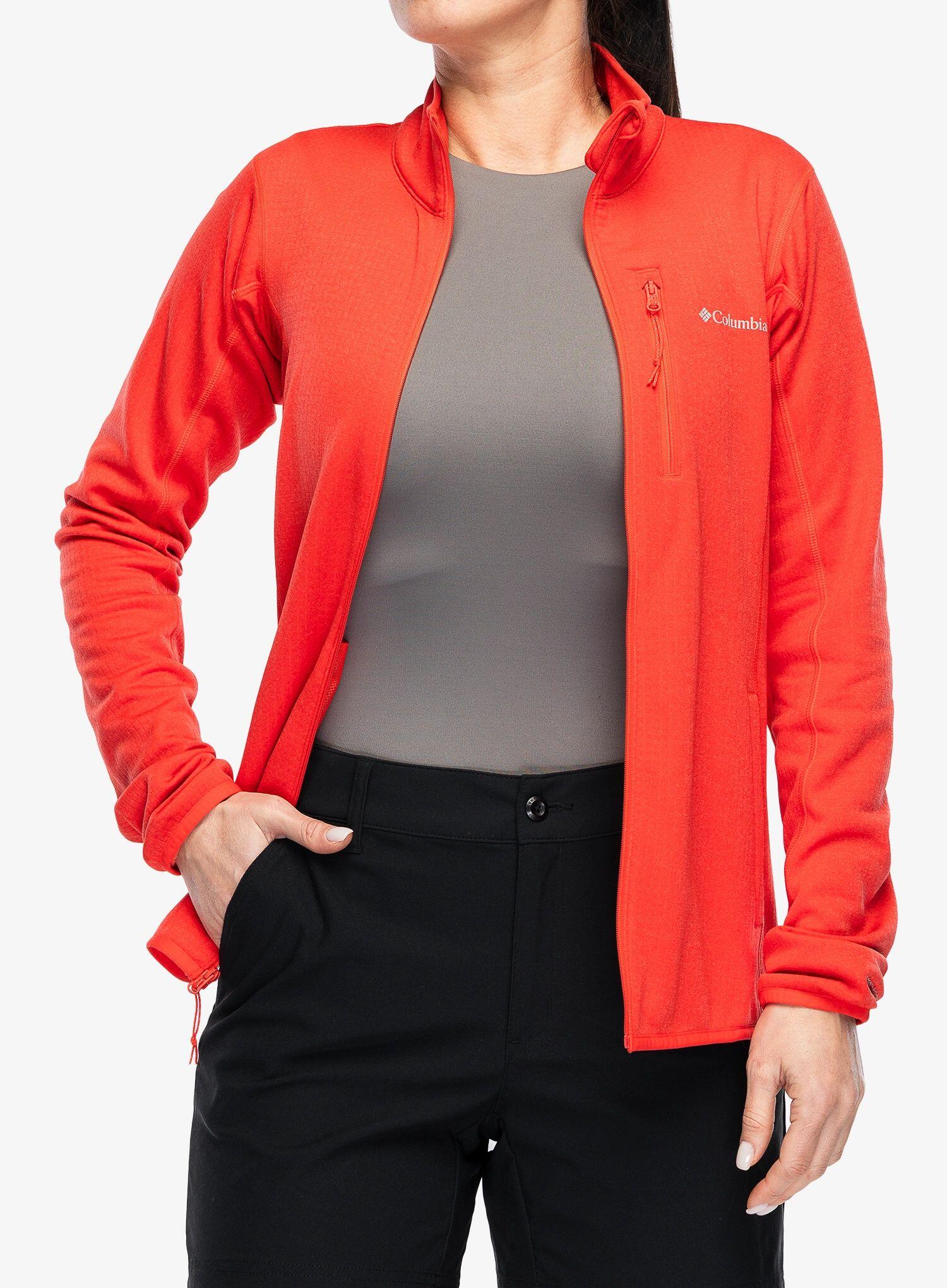 Bluza damska bez kaptura Columbia Essential Hike Grid Fleece Full Zip 4/7