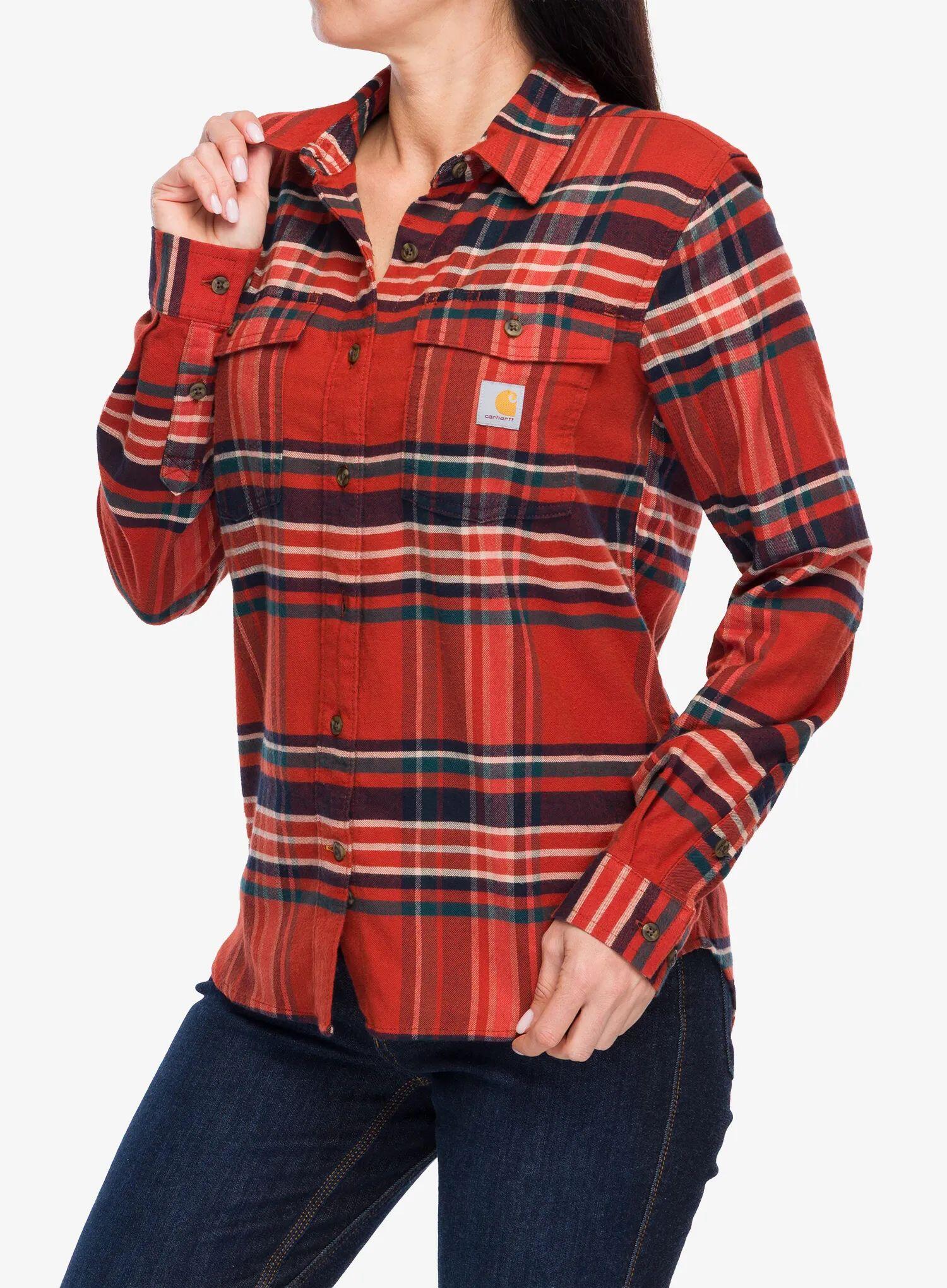 Koszula turystyczna damska Carhartt Tencel Fiber Series L/S Flannel Shirt 6/7
