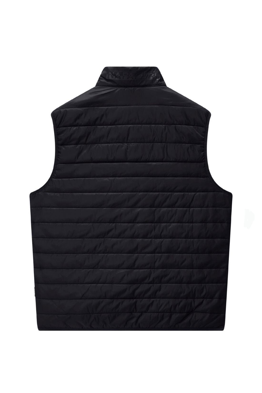 NAPAPIIRI Casaco sem mangas para homem Amis - tamanho XXL, cor Preto 2/2